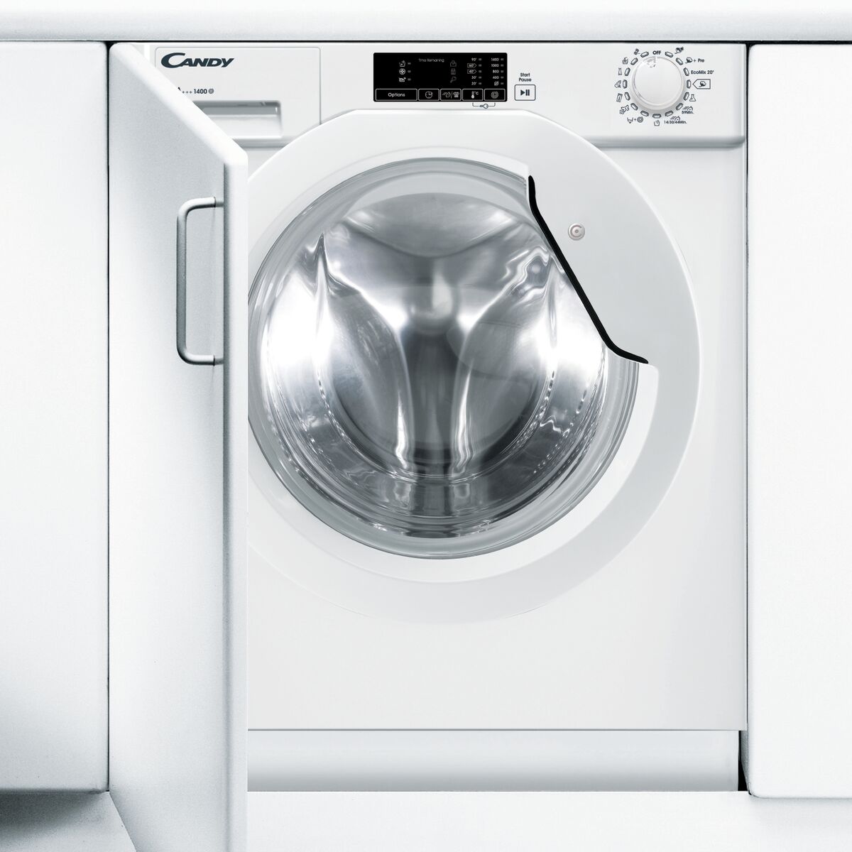 CANDY INTEGRATED WASHING MACHINE 9KG LOAD