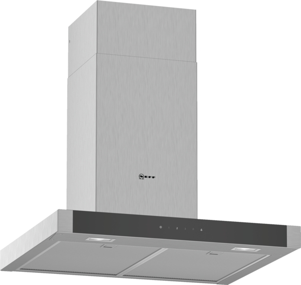 NEFF 60CM BOX DESIGN HOOD S/S WITH BLACK PANEL