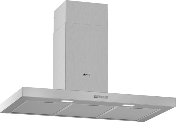 NEFF 90CM BOX DEISGN CHIMNEY HOOD SS