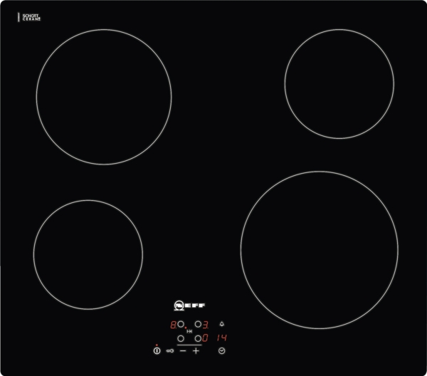 N50 NEFF 60CM QUICK LIGHT CERAMIC HOB TOUCH CONTROL