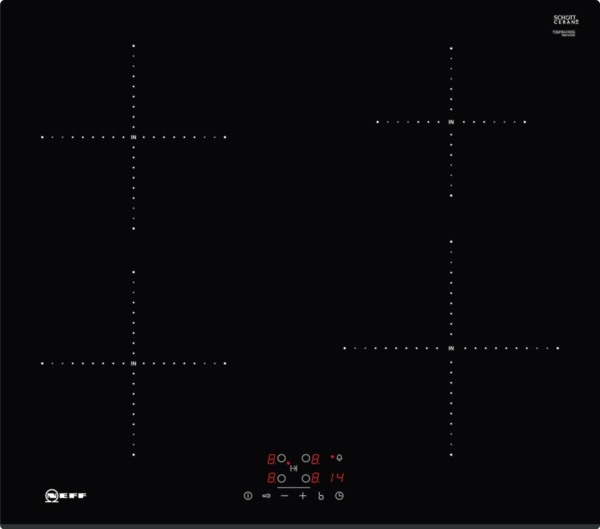N50 NEFF 60CM INDUCTION HOB TOUCH CONTROL 13A PLUG