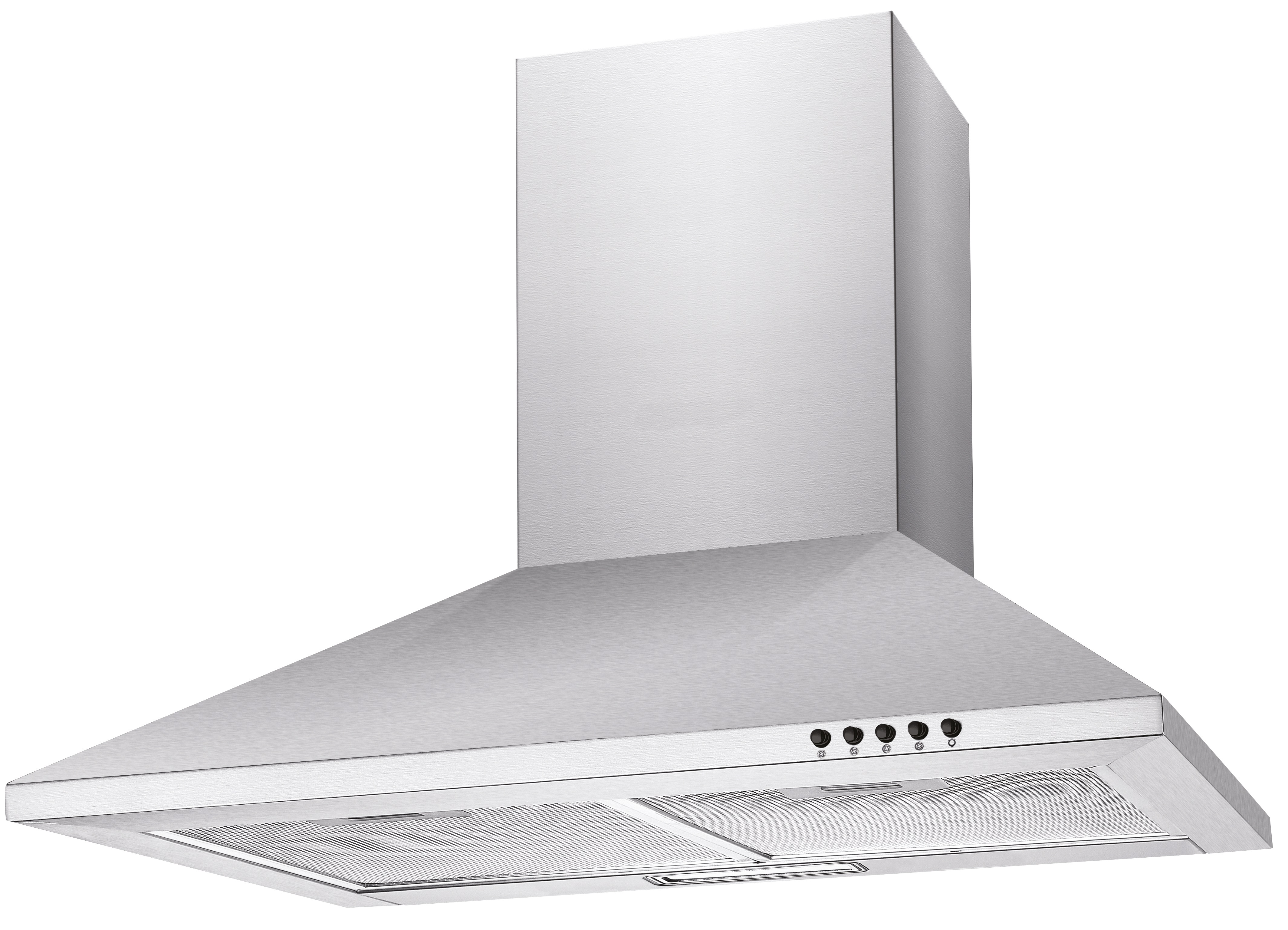 CANDY 60CM CHIMNEY HOOD S/S INC CARBON FILTER