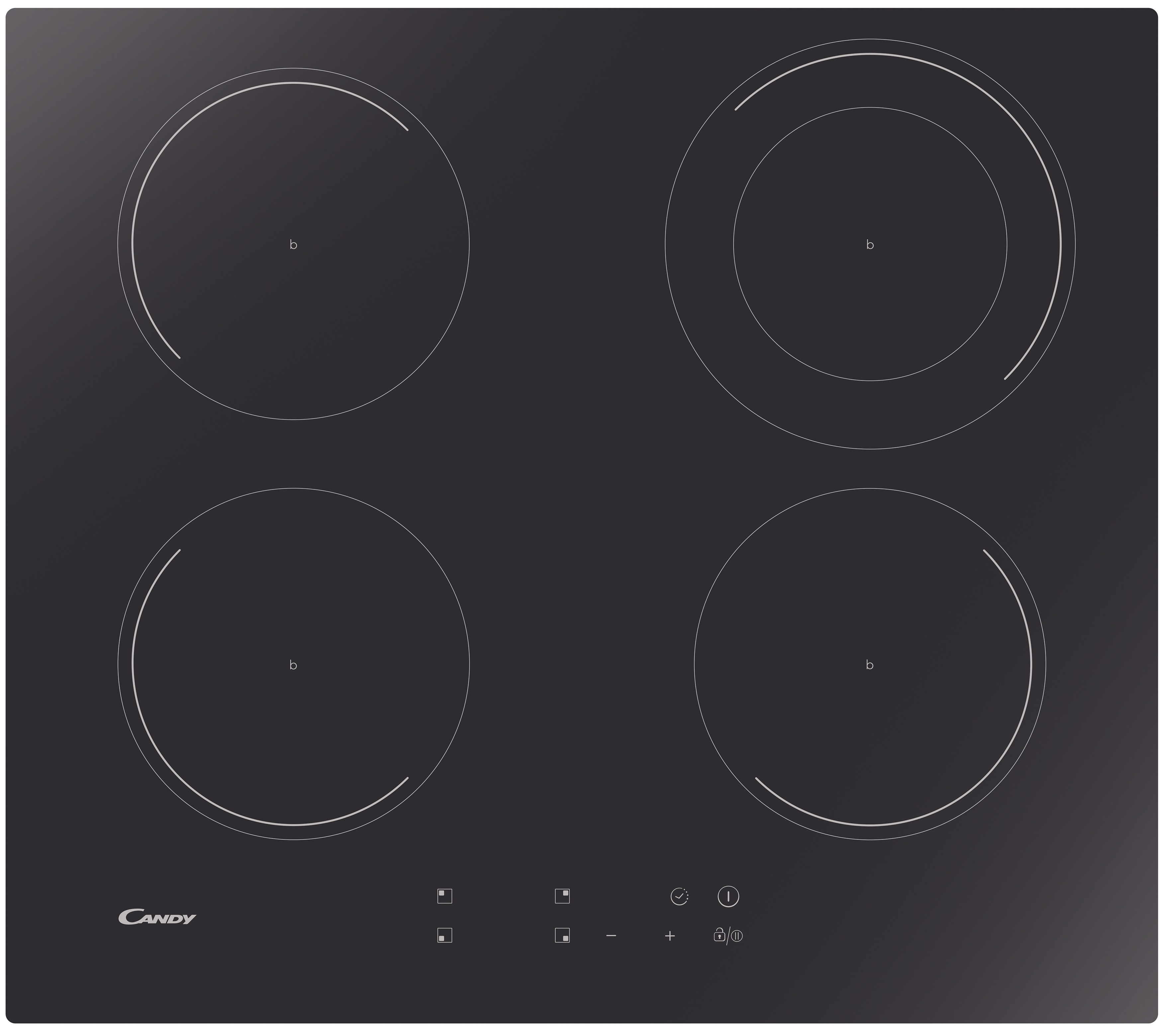CANDY 60CM INDUCTION HOB 32AMP CONNECTION BLACK GLASS
