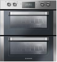 HOOVER BUILT UNDER DOUBLE OVEN 720MM HIGH