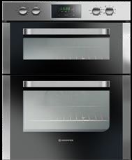 HOOVER BUILT IN DOUBLE OVEN 900MM HIGH