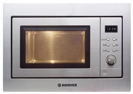 HOOVER 20L BUILT IN MICROWAVE GRILL 382MM HIGH