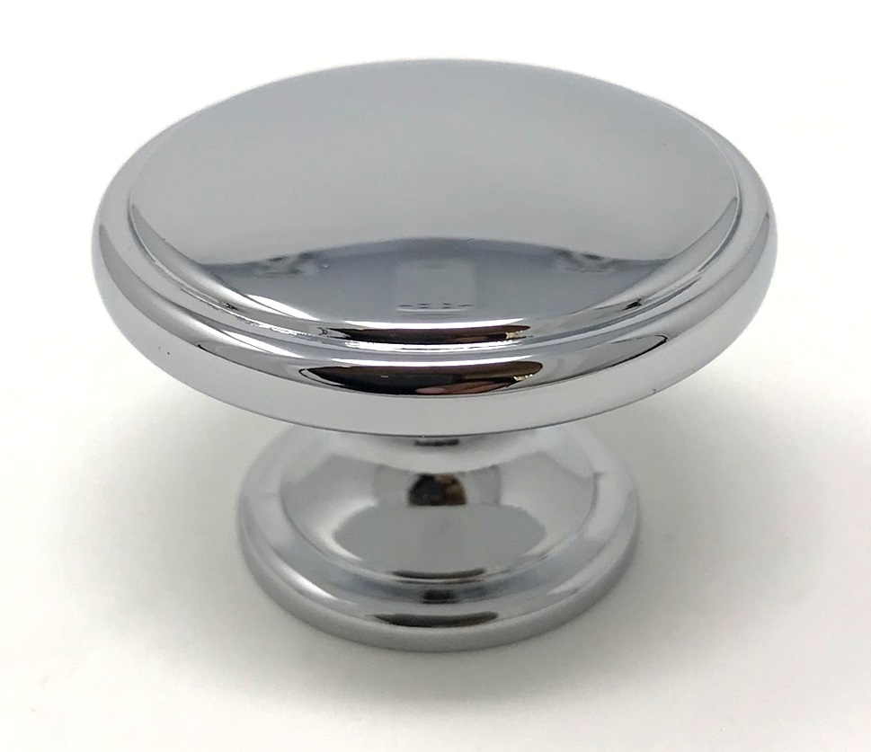 POLISHED CHROME KNOB 38MM