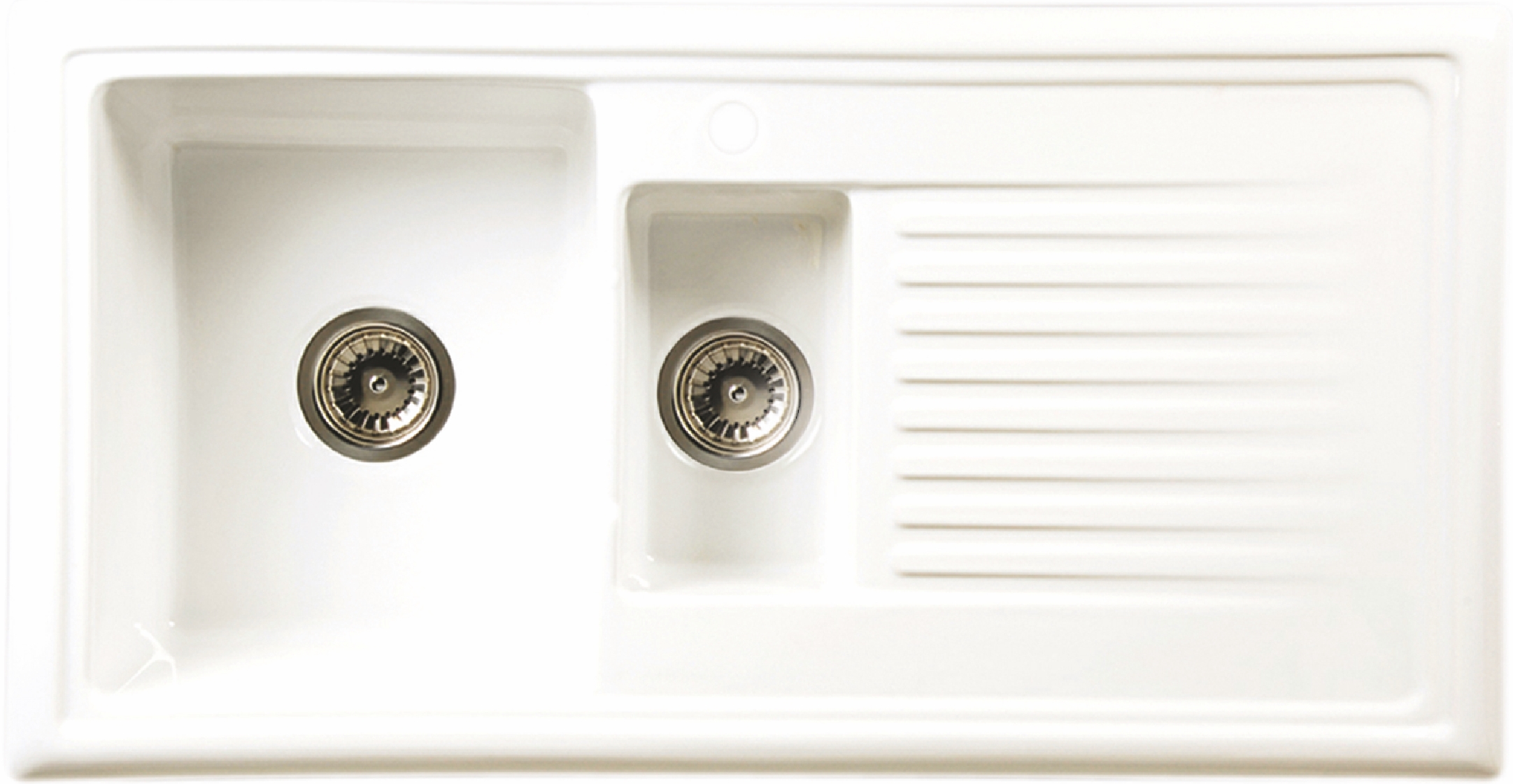 REGINOX CERAMIC 1.5 BOWL SINK INC W/K