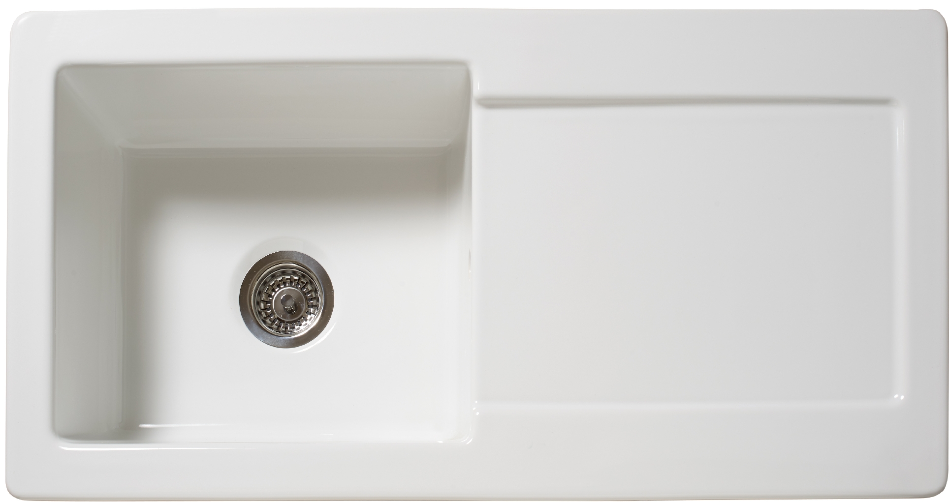 REGINOX SINGLE BOWL WHITE CERAMIC SINK