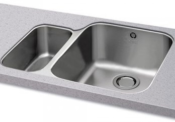 CARRON IBIS UNDERMOUNT 1.5 BOWL S/S SINK LEFT HAND