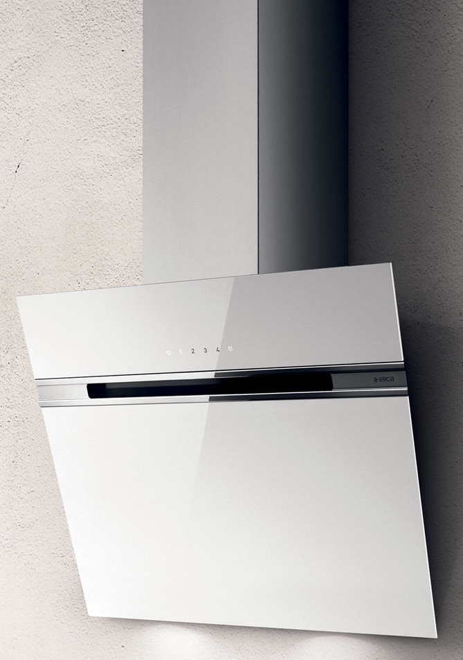 ASCENT LED 60CM WHITE VERTICAL HOOD