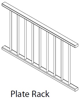 PLATERACK 1200MM