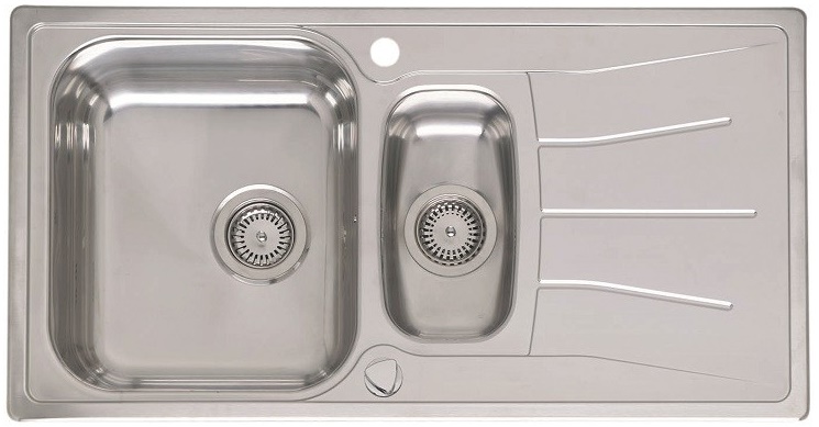 REGINOX DIPLOMAT 1.5 BOWL SINK S/S -RLE220SB