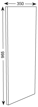 965X350 END PANEL - FOUNDATION ASHBURY