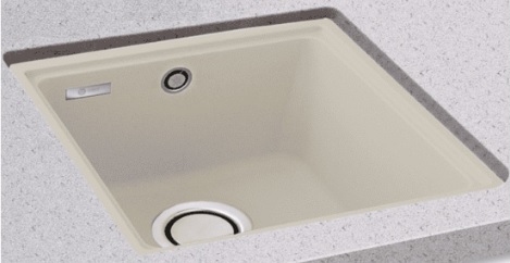 CARRON FIJI 90 SINGLE BOWL UNDERMOUNT GRANITE SINK - CHAMPAGNE