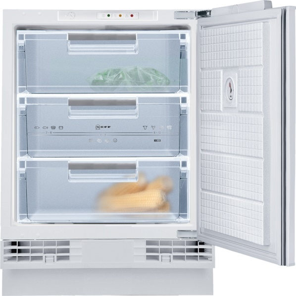 NEFF BUILT UNDER FREEZER 3 DRAWERS DOOR OPEN ALARM