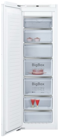 NEFF BUILT IN 177H FREEZER NO FROST 7 COMPARTMENTS