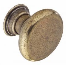 ANTIQUE BRONZE EFFECT KNOB 33MM