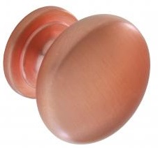 BRIGHT COPPER KNOB 33MM