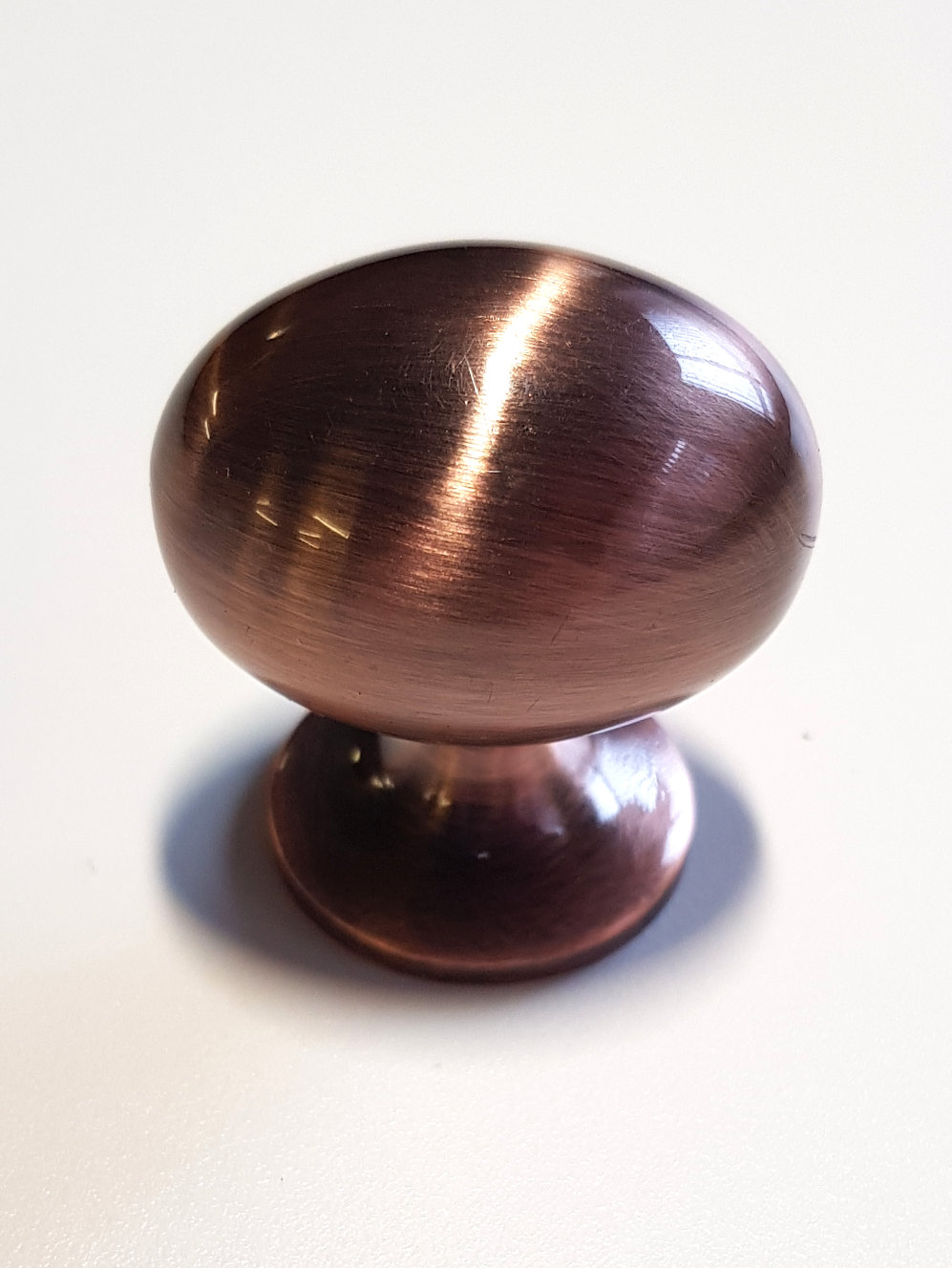 ASTI BRUSHED COPPER ROUND KNOB 30MM