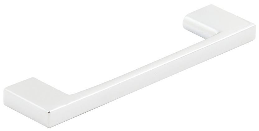 BRUSHED SLIM D HANDLE 353MM (320MM CENTRES) - OLD CODE HS11