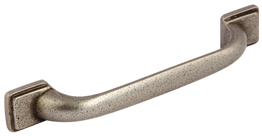CAST IRON D HANDLE 199MM (160MM CENTRES) - OLD CODE HS52