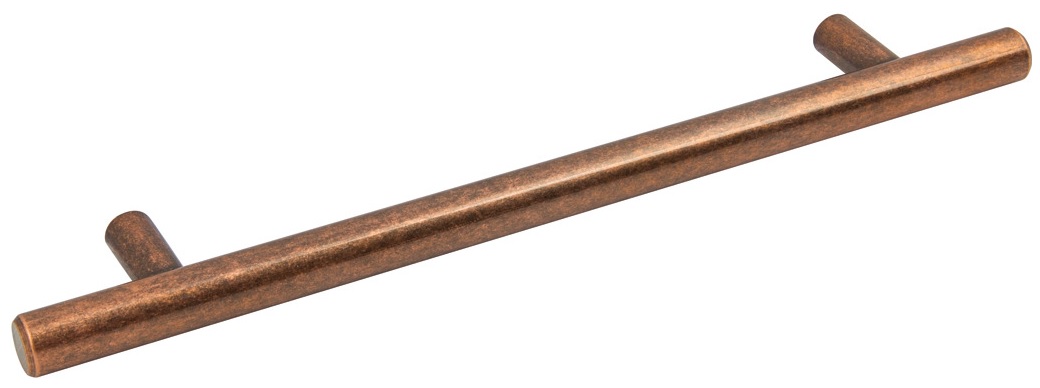 ANTIQUE COPPER EFFECT TBAR 220MM (160MM CENTRES) - OLD CODE HS71