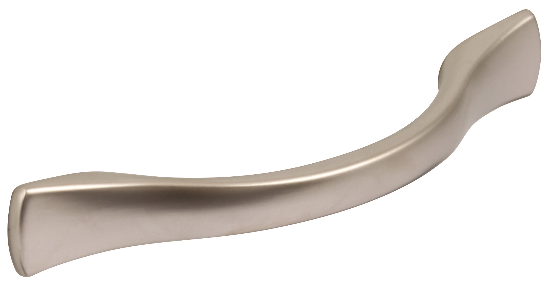 MATT NICKEL BOW HANDLE 140MM (96MM CENTRES) - OLD CODE HS69
