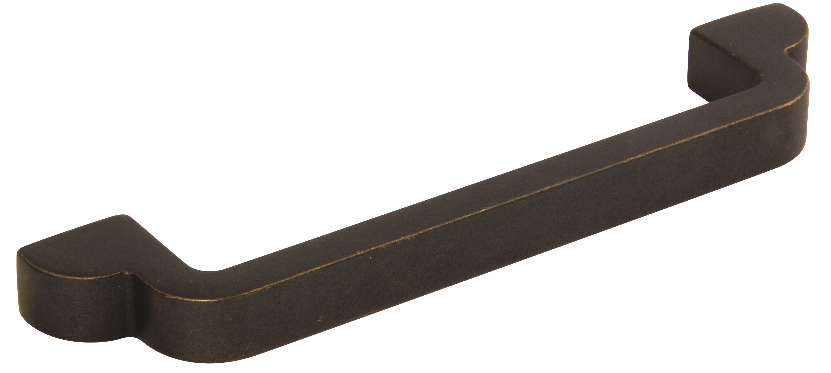 RUBBED BRONZE D HANDLE 148MM (128MM CENTRES) - OLD CODE HS65