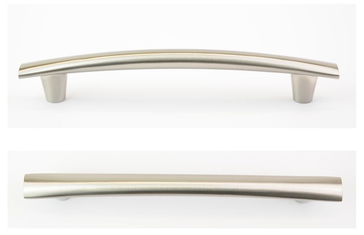 Brushed Bow Handle 205MM (160M CENTRES) - OLD CODE HS34
