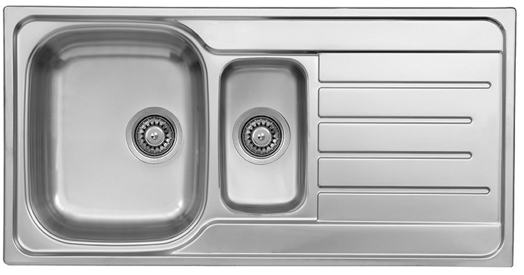 REGINOX BOWL AND HALF SINK S/S SINK