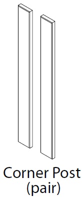 715X70MM CORNERPOST (PAIR)