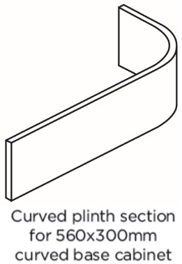 CURVED PLINTH
