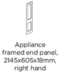 APLLIANCE FRAMED END RIGHT HAND