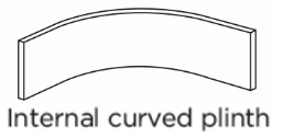 INTERNAL CURVED PLINTH