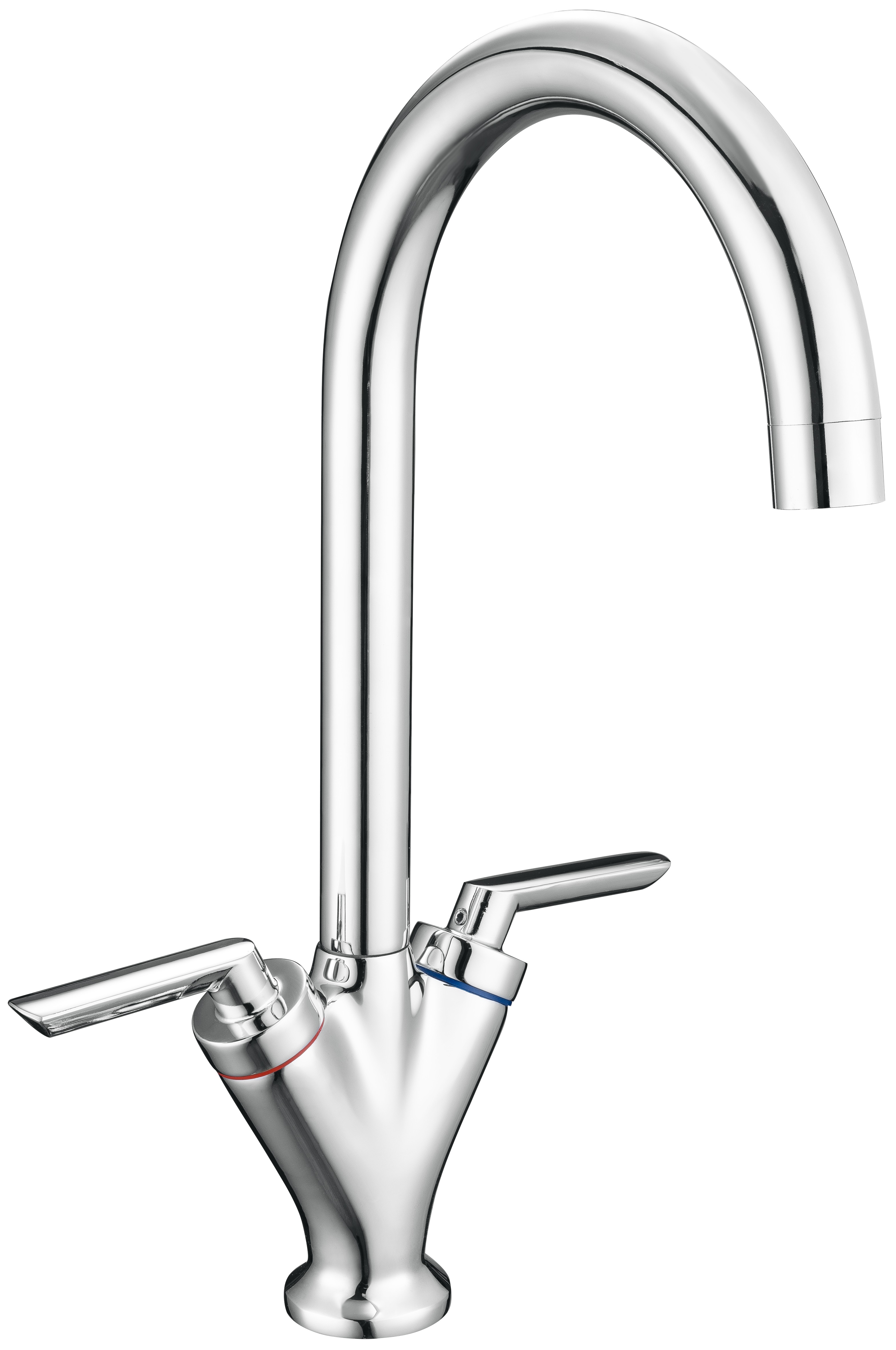 REGINOX TORINO DUAL LEVER TAP - CHROME