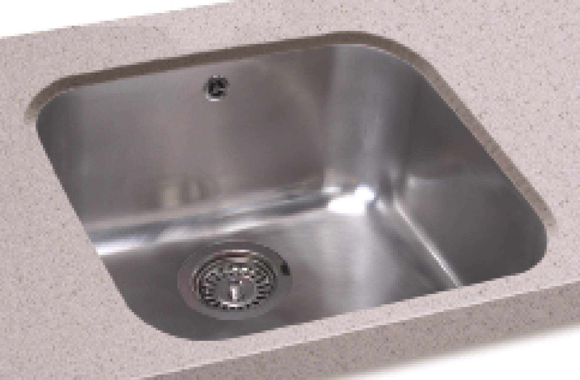 CARRON ZETA 105 UNDERMOUNT SINK S/S