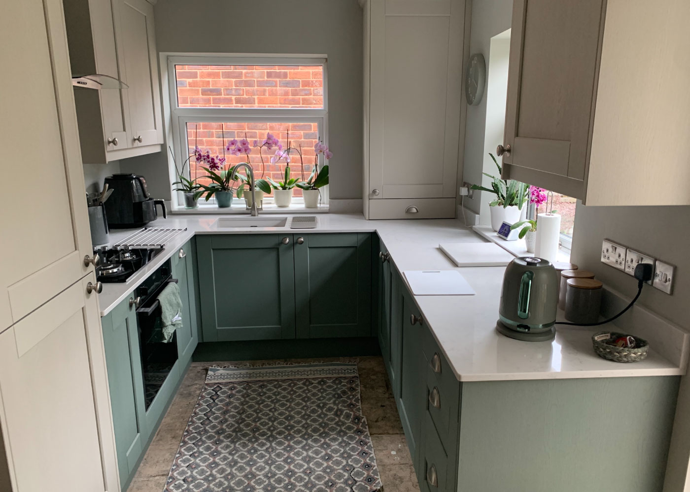 Kensington (Reed Green & Taupe Grey)